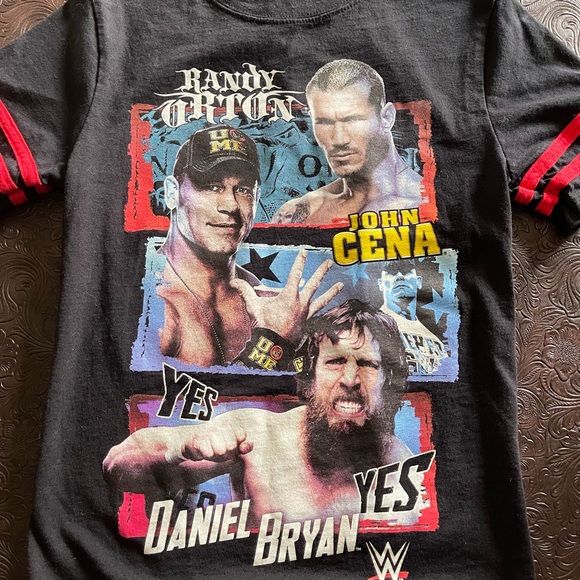 WWE T shirt Randy Orton Daniel Bryan John Cena Kids Tee Size medium - Picture 6 of 9